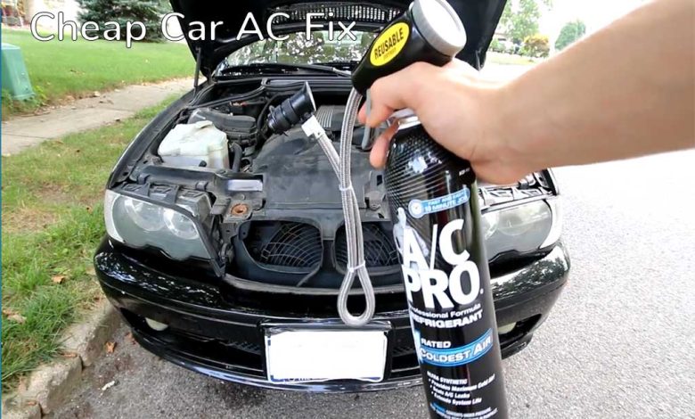 Cheap Car AC Fix